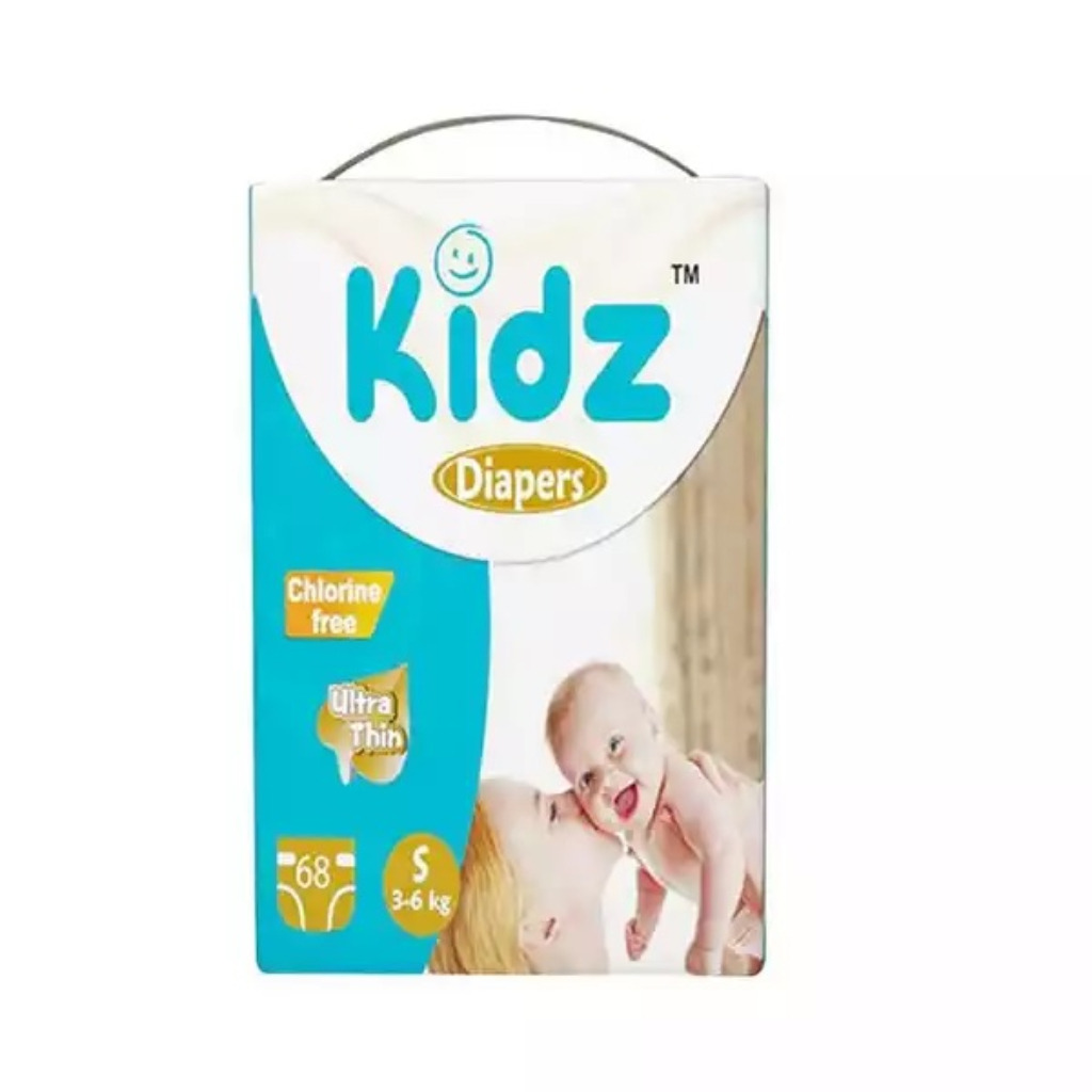 Kidz Baby Diaper S Belt (3-6kg) - 68 pcs