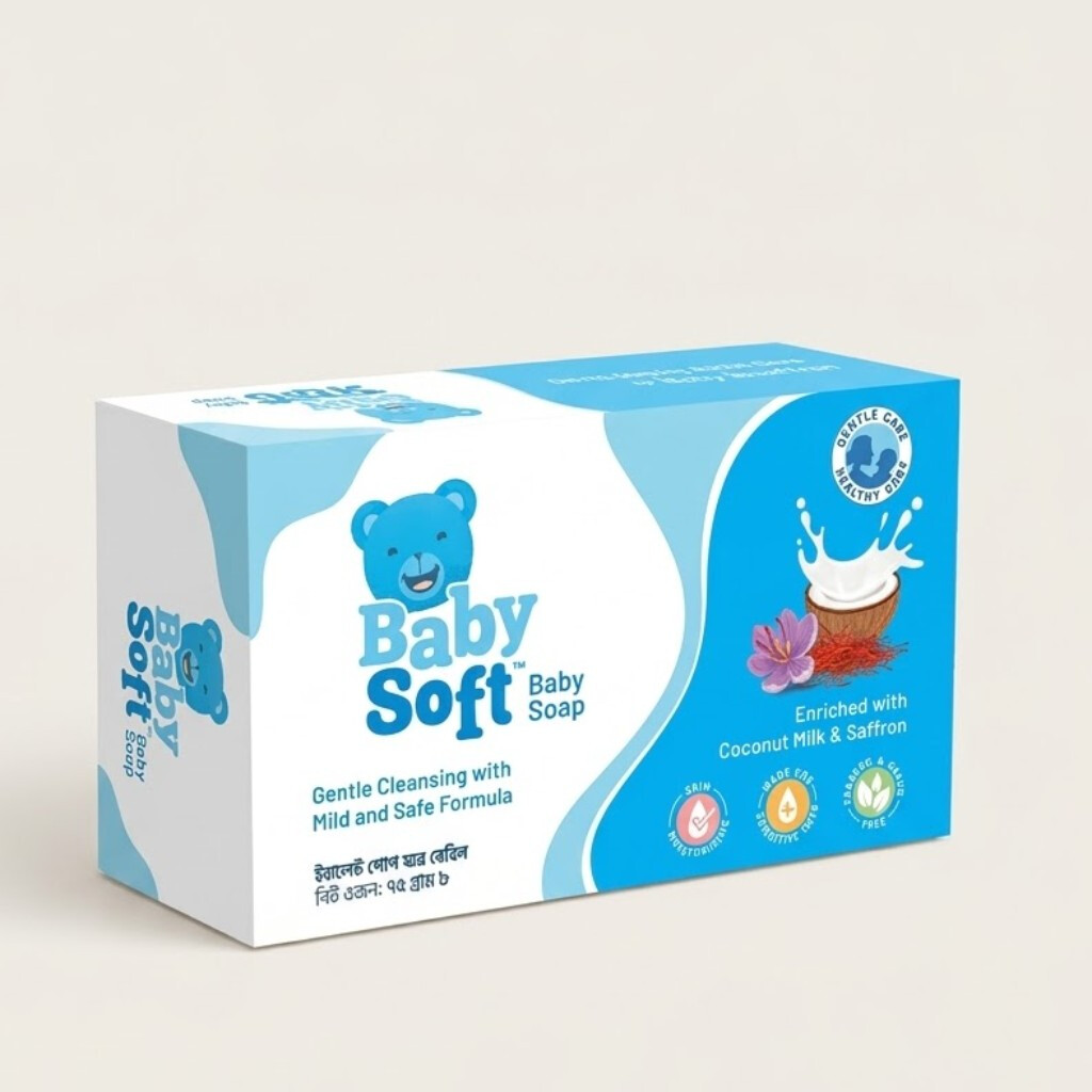 Baby Soft Baby Soap 75 gm