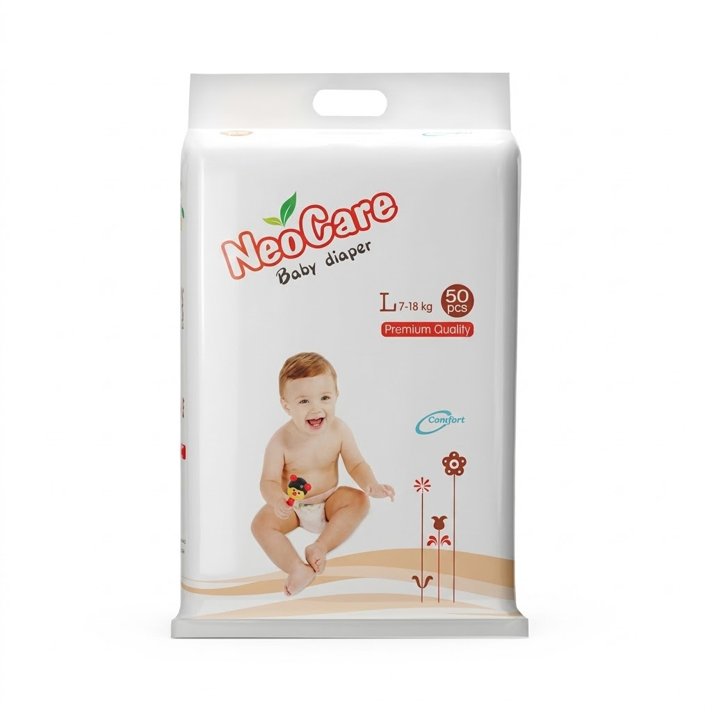 NeoCare Baby Diaper Belt L (7-18 kg) - 50 pcs