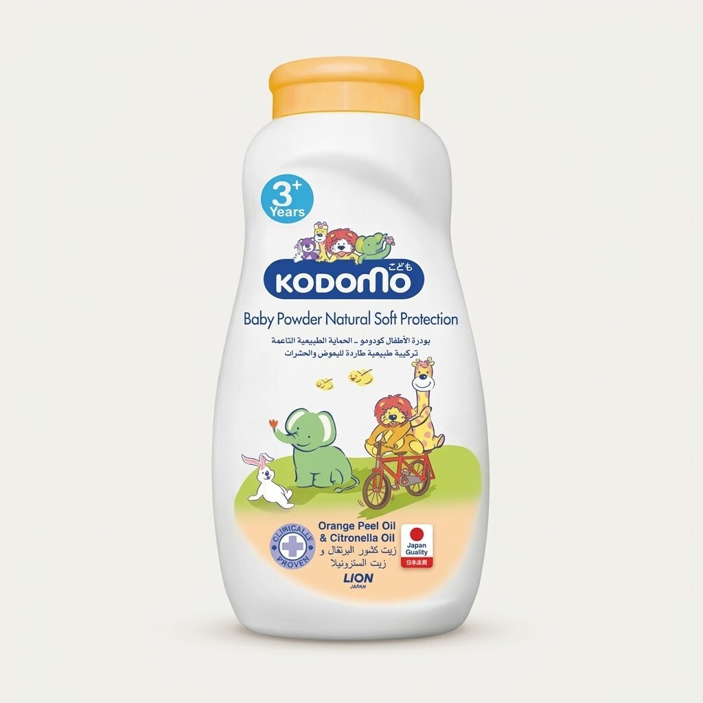 Kodomo Baby Powder Natural Soft 180gm