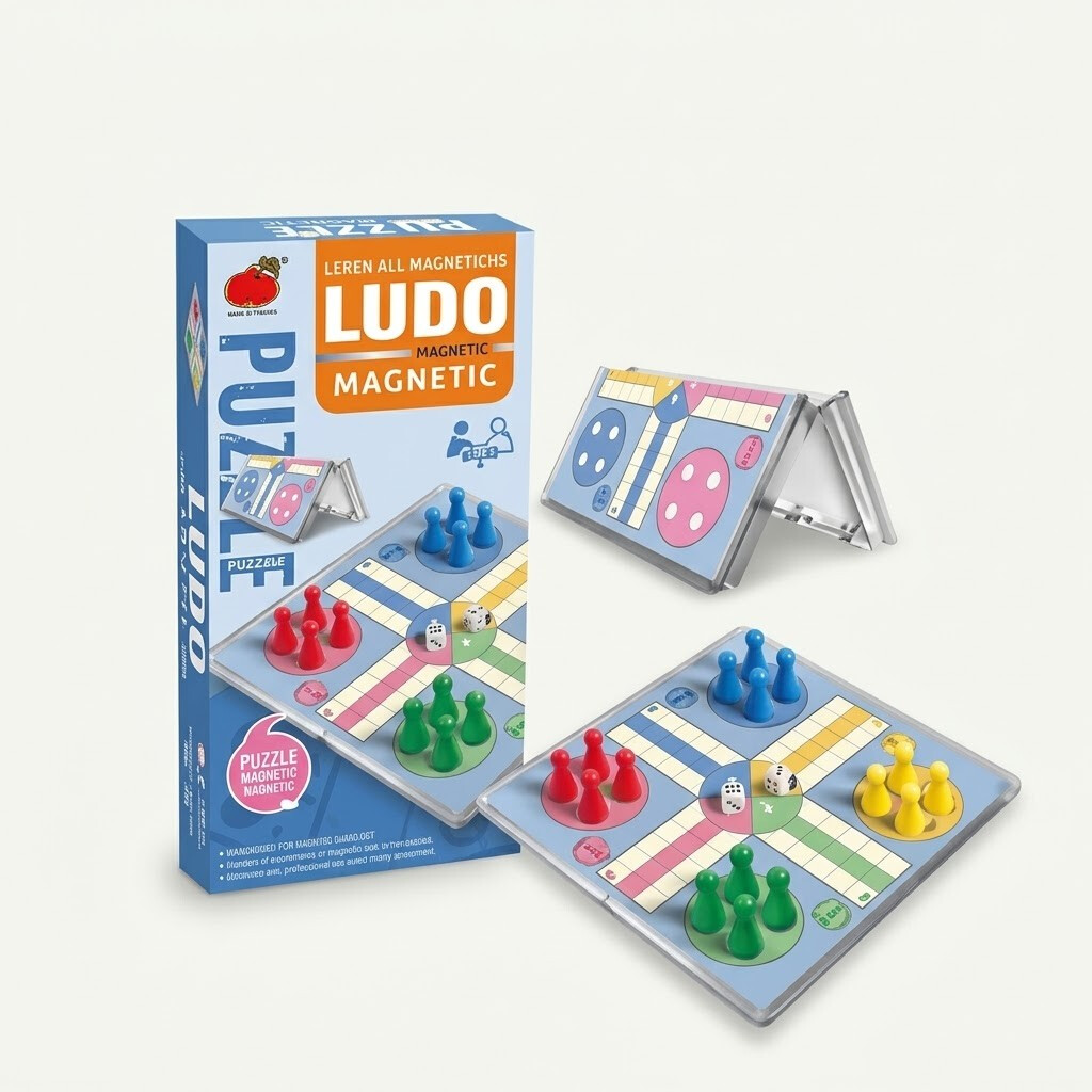 Bear Card Magnetic Ludo mini 3+ (1004)
