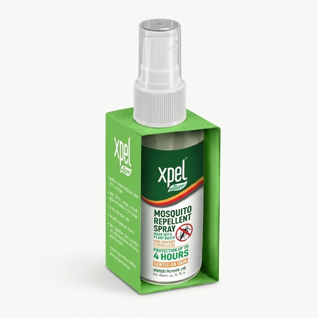 Xpel Natural Mosquito Repellent Spray 30ml