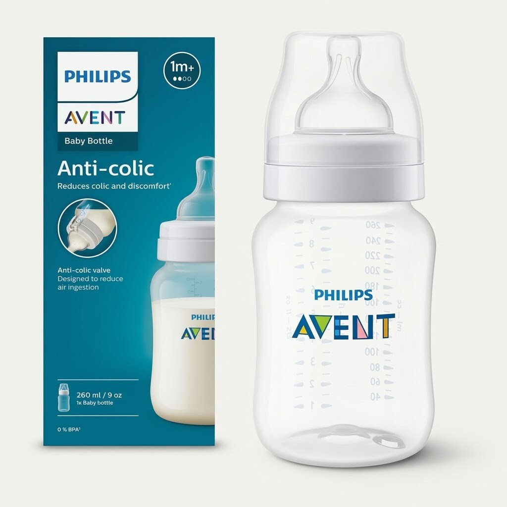 Philips Avant Anti Colic Feeding Bottle 260 ml/9 OZ scy103/20