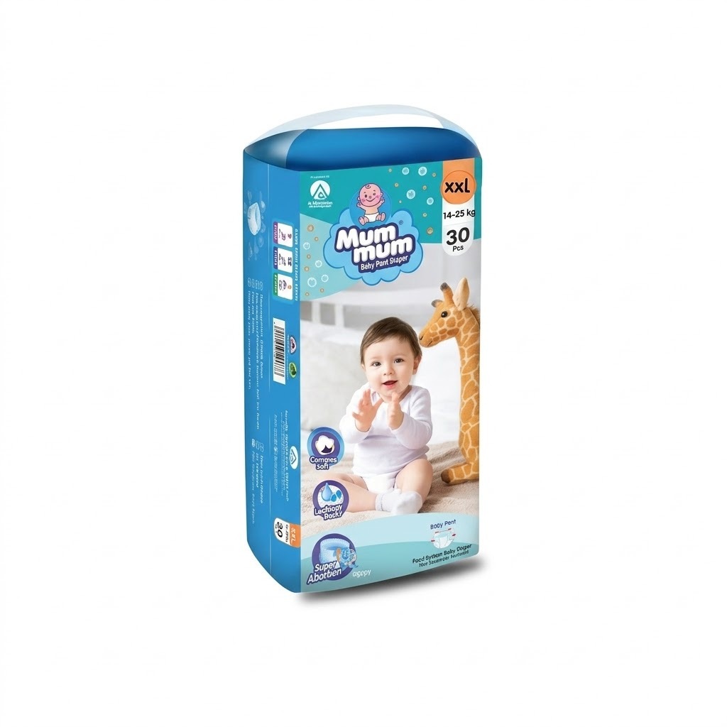 Mum Mum Baby Pant XXL Size (14-25 Kg) - 24 Pcs