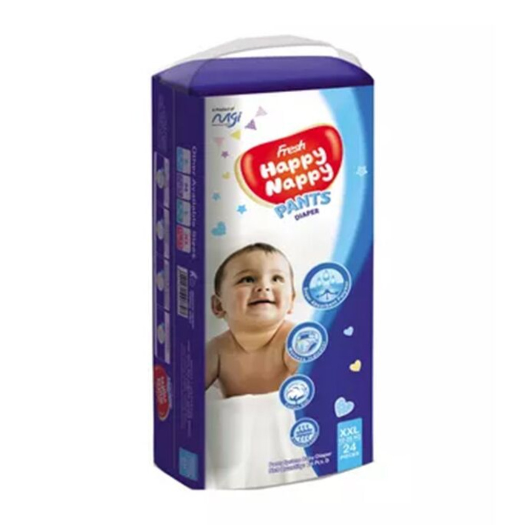 Fresh Happy Nappy Pant Diaper XXL (12-25Kg) - 24 pcs