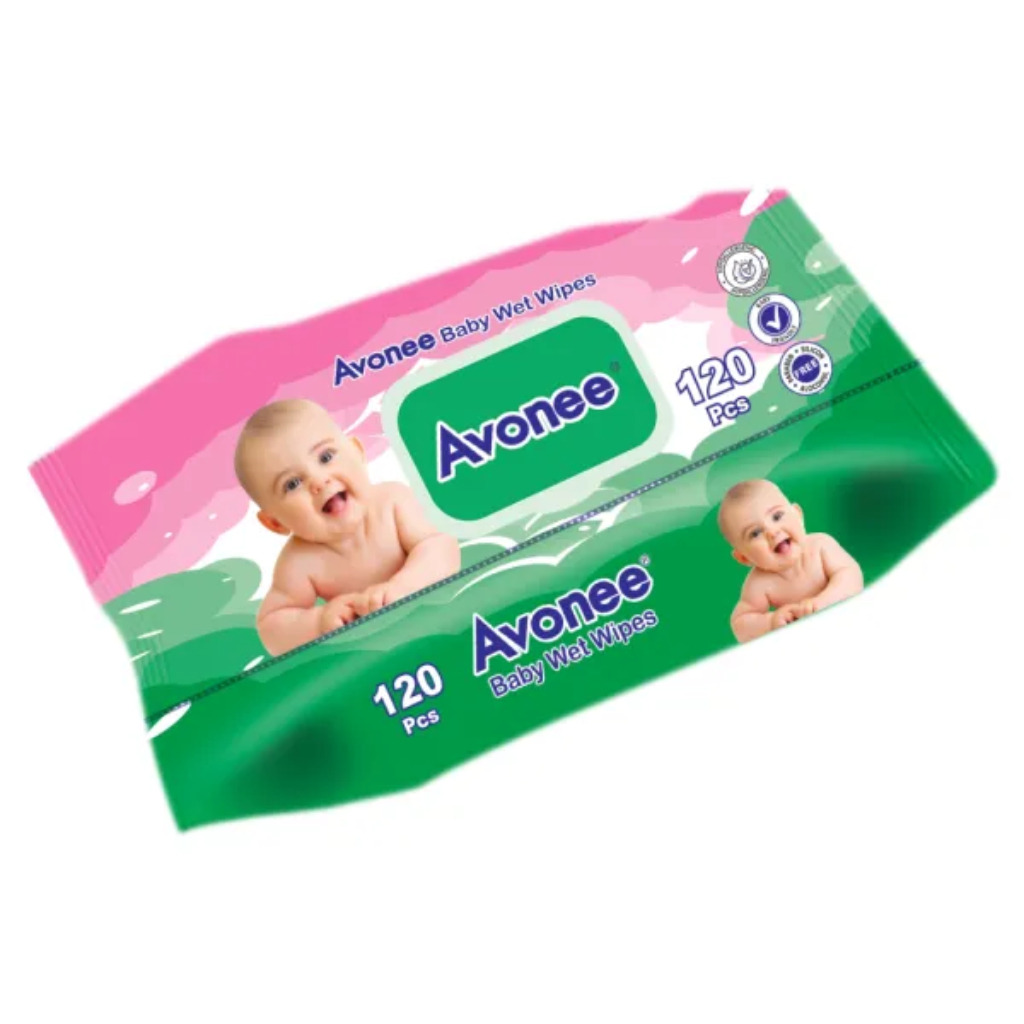 Avonee Baby Wet Wipes - (120 Pcs)