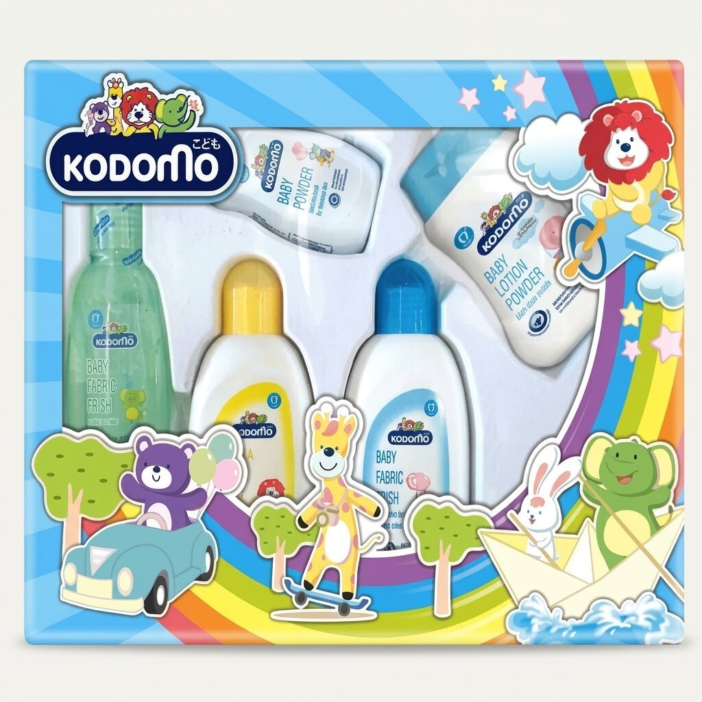 Kodomo Baby Gift set 5 pcs