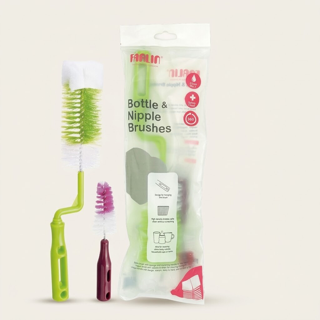 Farlin Bottle & Nipple Brushes BF-252