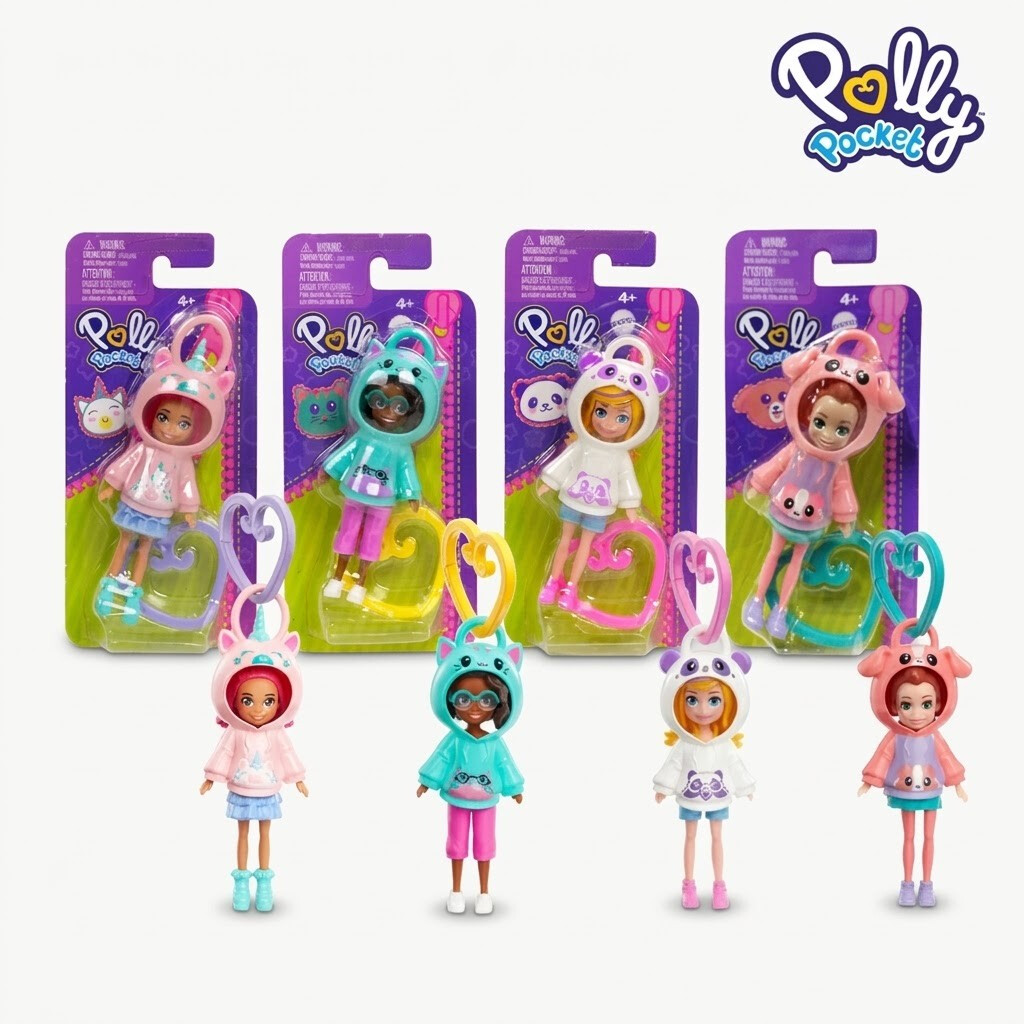 Polly Pocket Clips Doll Asst 4+ (HKV98)
