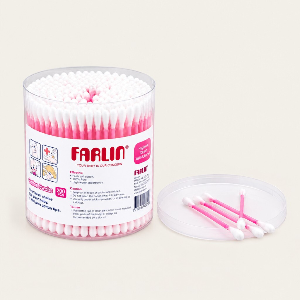 Farlin Cotton Swab 200pcs