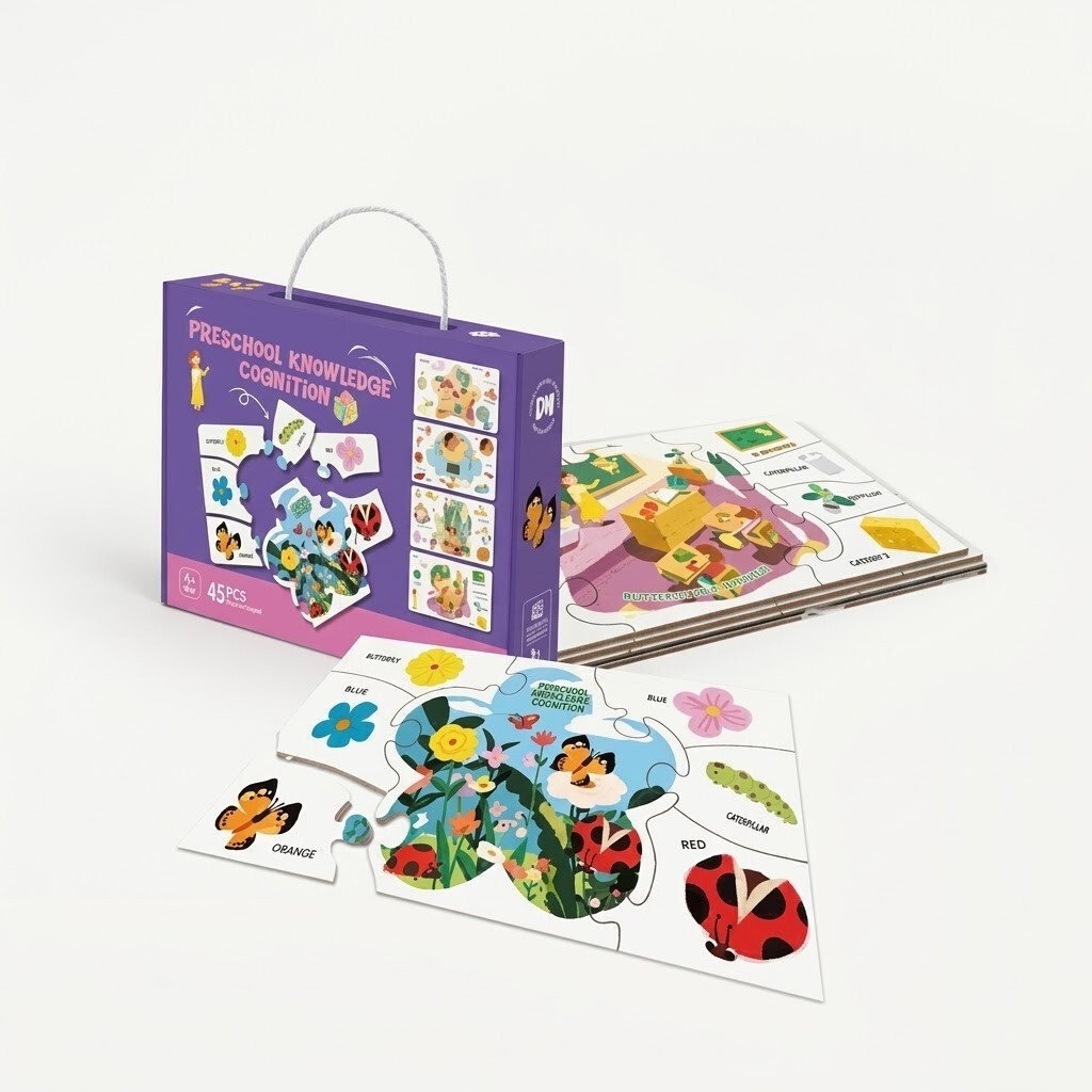 PlayfulMario Pre-school Know 45 pcs Puzzle 3+ (88929)