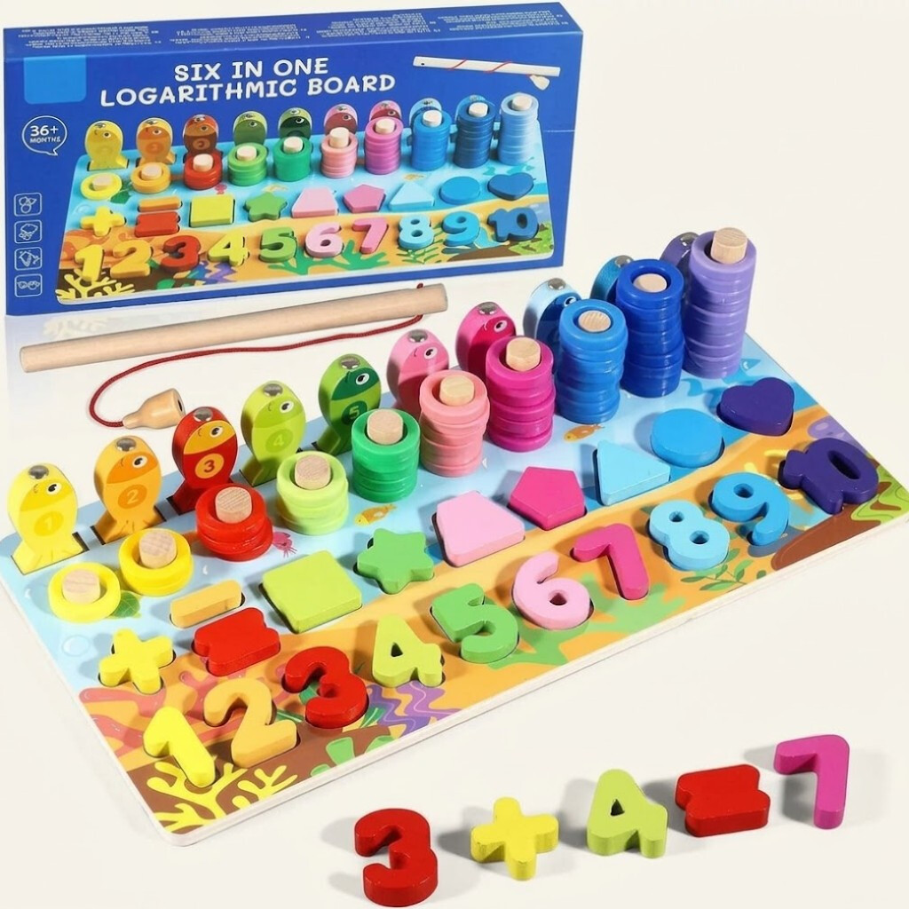 6 in 1 Logarithmic Board