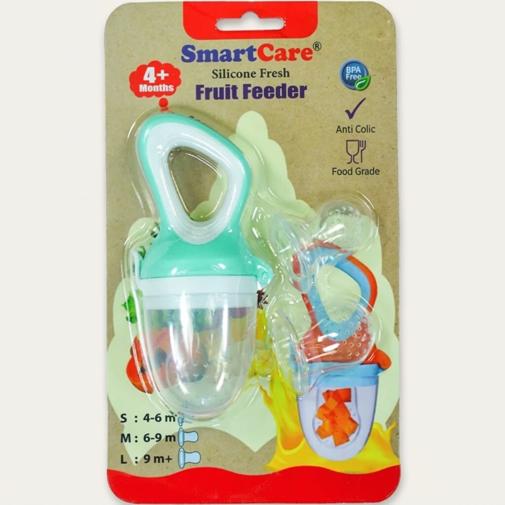 SmartCare Silicon Fresh Fruit Feeder in Blister Card With 2 Sac Extra
