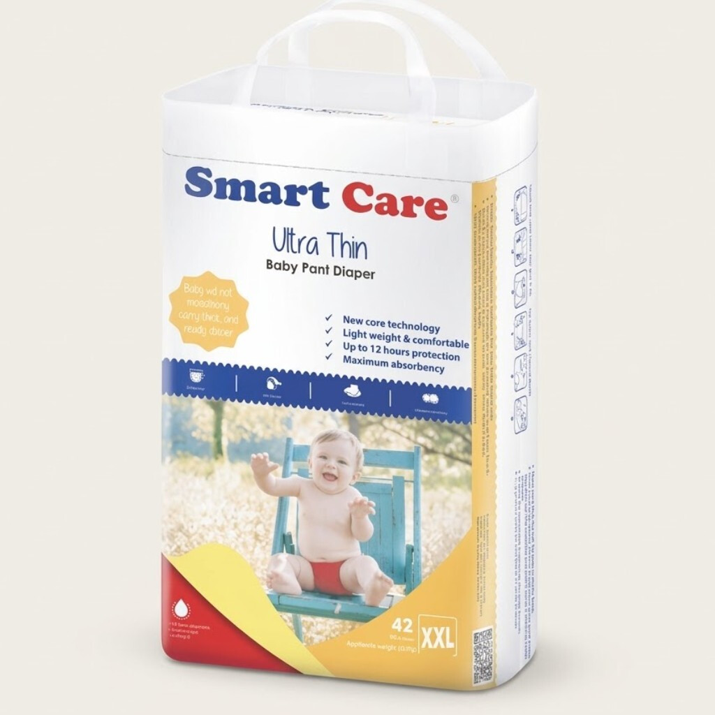 SmartCare Baby Pant Diaper - XXL (15-25 Kg) - 42 pcs