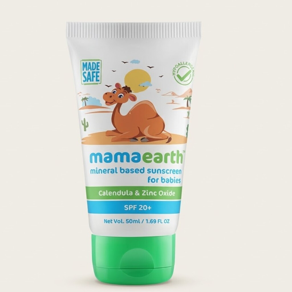Mama Earth Baby Mineral Based Sunscreen 50gm