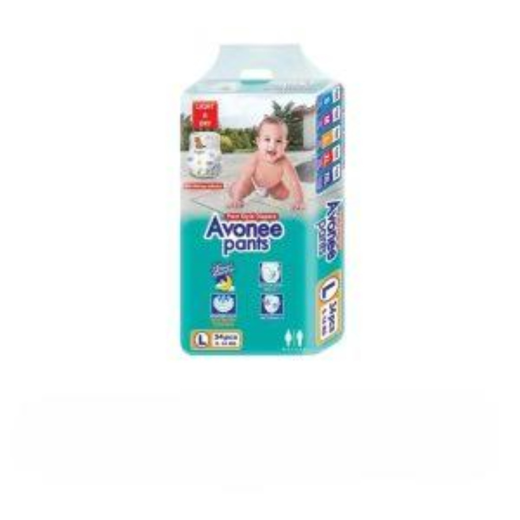 Avonee Pants Baby Diaper L (9-14 KG) - 34 pcs
