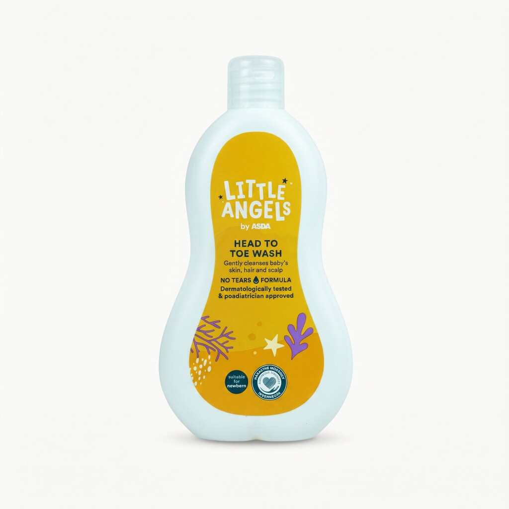 Asda Little Angels Head To Toe Wash 500ml