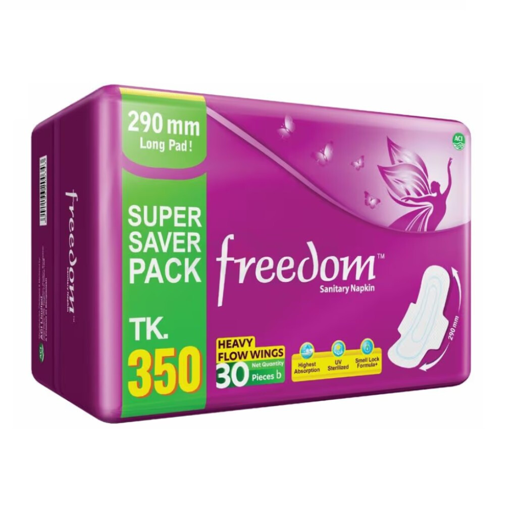 Freedom Heavy Flow 30 Pads